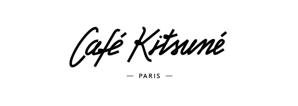 Logo Café Kitsuné paris noir et blanc